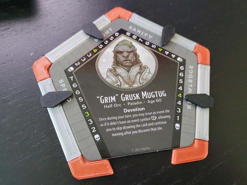 Betrayal at Baldur's Gate Character Tile Tracker