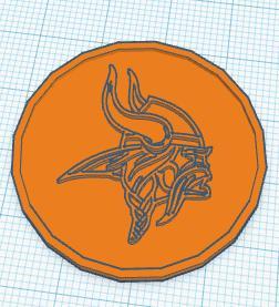vikings coin/medallion