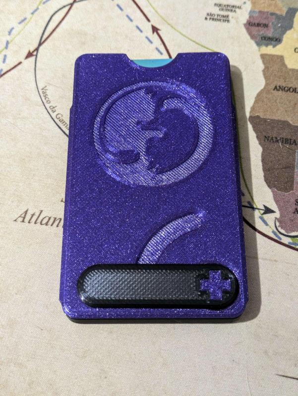 Cascade Card Wallet V2 Remix (Print-in-parts)