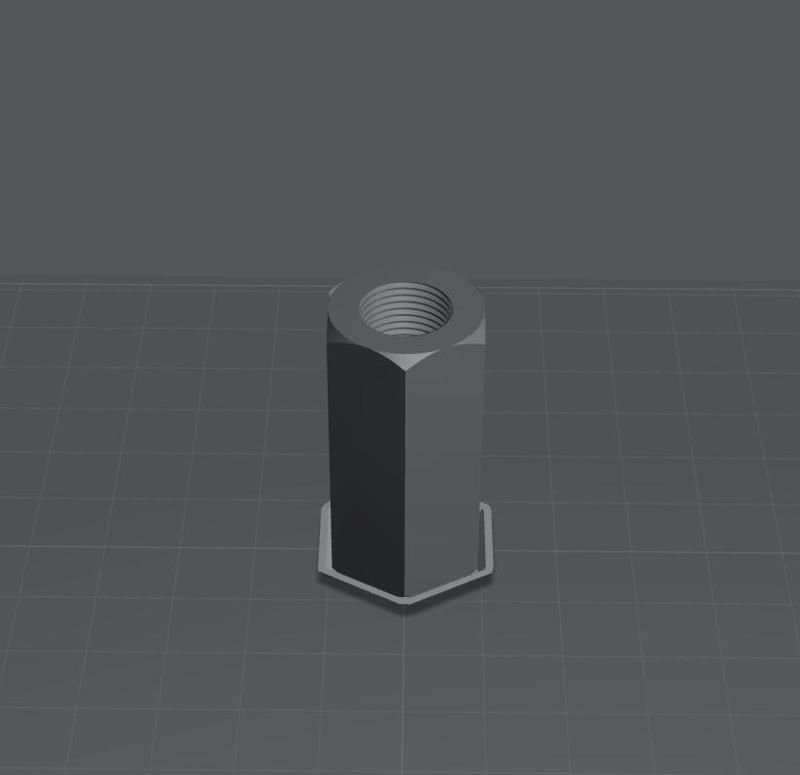 0.25 NPT to M12x1 19mm Adapter