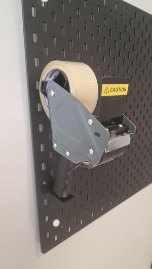IKEA Skadis/Skådis Packaging Tape Dispenser Holder