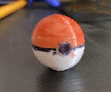 poke ball w/ stand