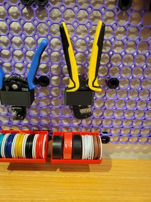 Dupont and JST Crimper Multiboard Holder