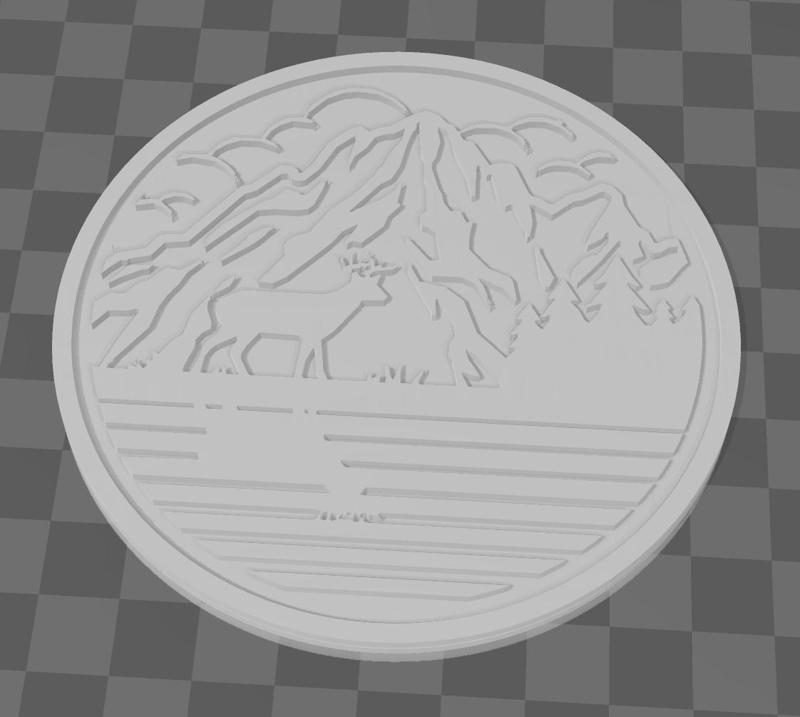 Deer Mountain Coaster