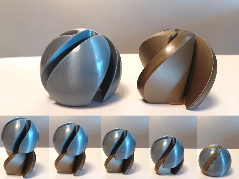 Fidget Vortex Sphere