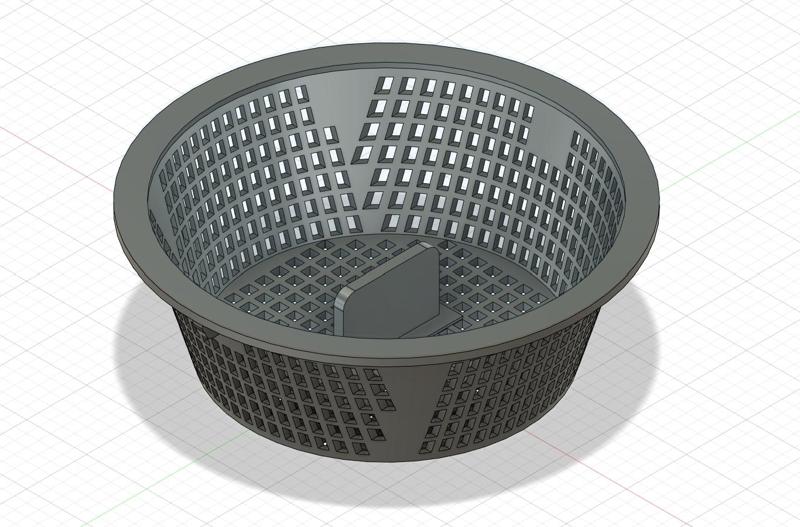 Gre pool skimmer basket