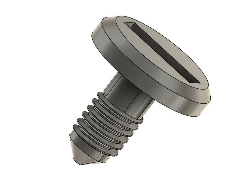 Kreidler MF MP screw for cover plates