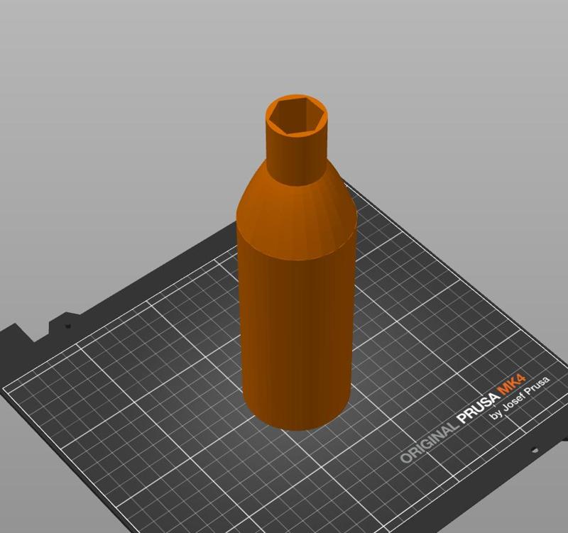 Soda Stream CO2 bottle adapter