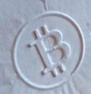 Bitcoin Embosser Stamp