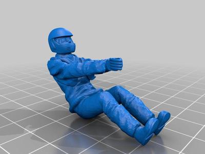 Full 1/32 slot car driver