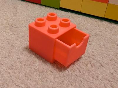 DUPLO cabinet with a drawer