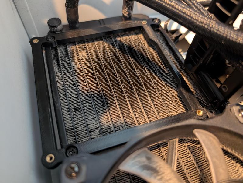 120mm Fan Offset Frame