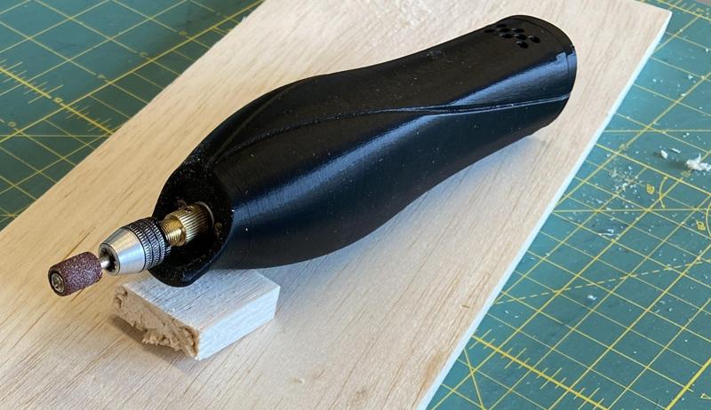 Ergonomic Rotary Tool & PCB Drill - 9v Battery