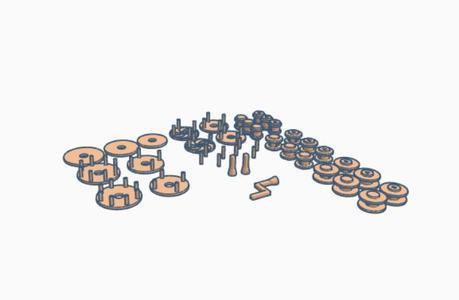 kite reel / cable spool