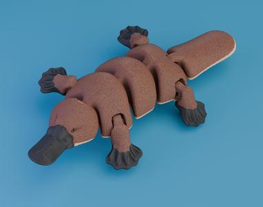 Articulated Platypus (Singlecolor + Multicolor files)