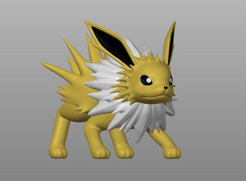 Jolteon / Voltali Pokemon #135 multi color