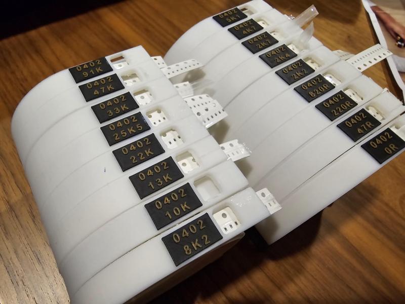 SMD Storage with Mounting Rail