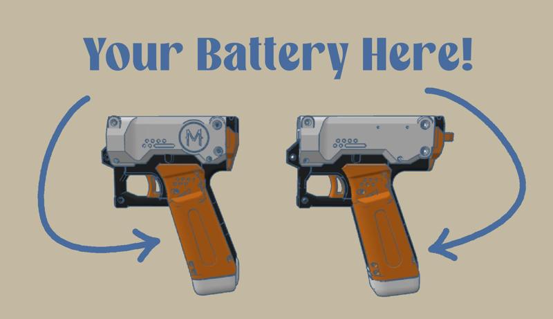Protean Battery Storage Grip and Dual Stage Trigger