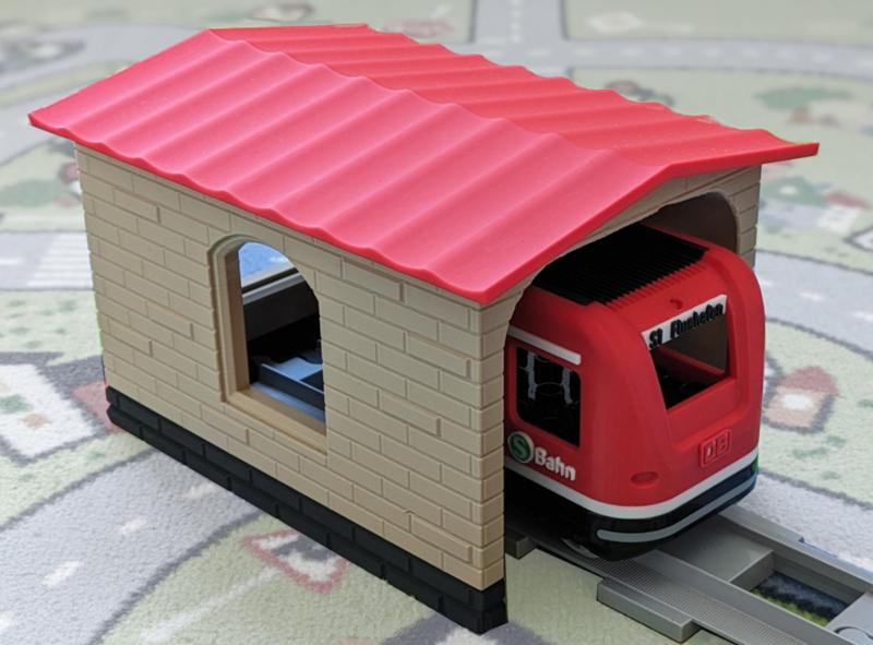 Duplo compatible Train Depot / Lokschuppen