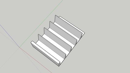 Basic Store Shelving Unit