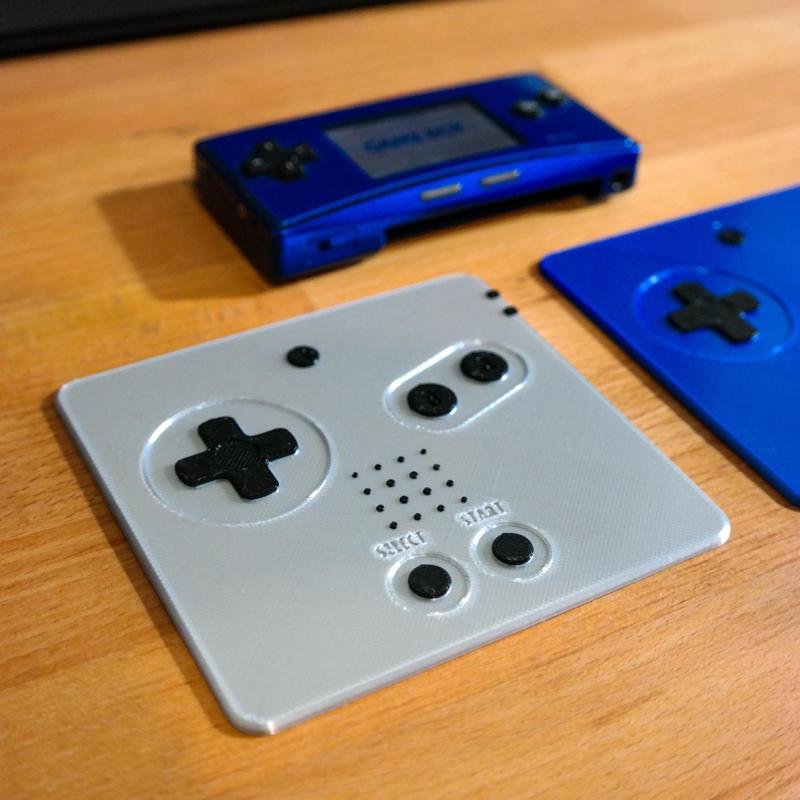 Nintendo Game Boy Advance SP Inspired Coaster