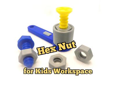 Kids Workspace - Hex Nut