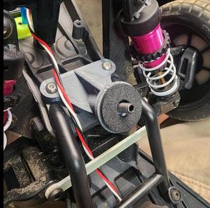 Traxxas modified front nose hold down (light duty)