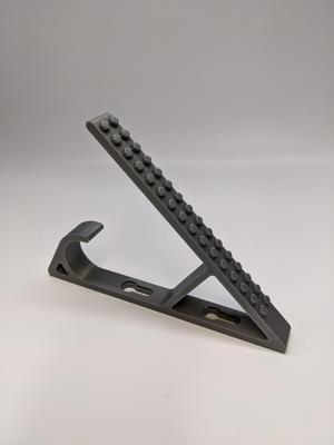 Angled Lego Wall Hook
