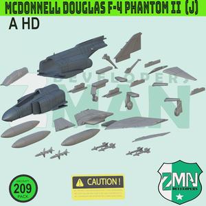 McDonnel F-4J Phantom II (3 IN 1) V1