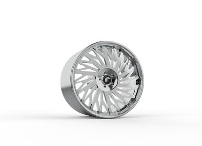 forgiato FORGIATO BIAFORCA WHEEL wheel 3d print model