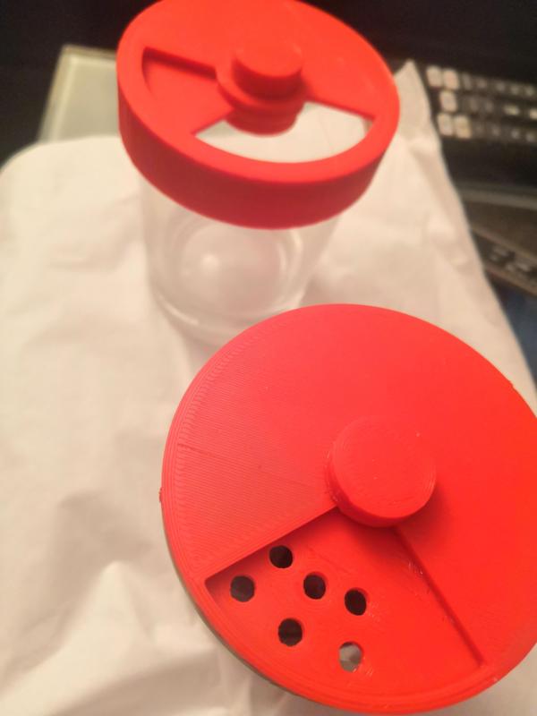 Deckel für Hofer Desertglaserl - Lid for Glasses with 57mm diameter from hofer/aldi sweets