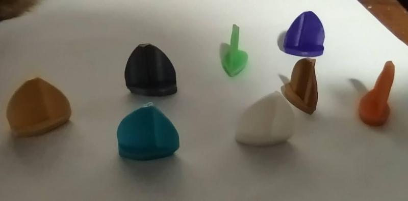 Sailboat game board token