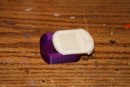 Pill Box with Magnets - Enlarged
