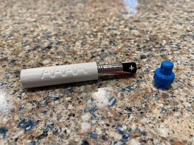 AAAA Battery Storage Tube