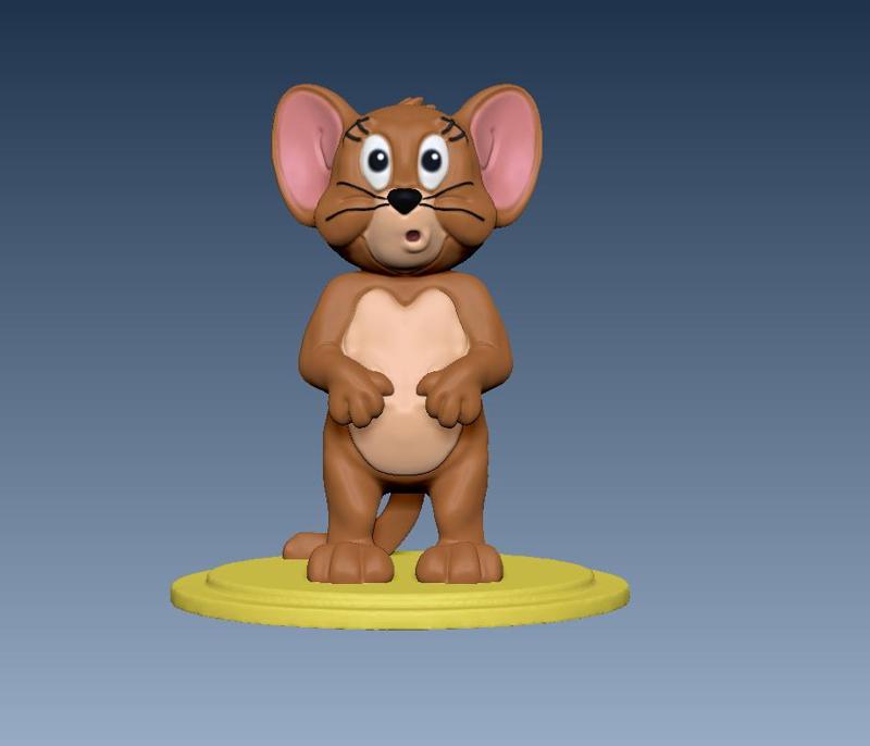 cute jerry surprised meme from tom and jerry