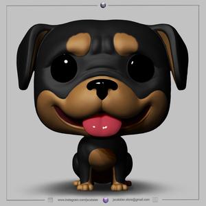 FUNKO POP ROTTWEILER (CUSTOM PET'S)