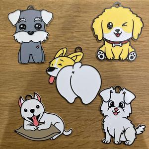 Set of 5 Dogs Ornaments #1