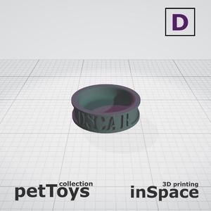 Pet - Dog - Bowl - Oscar - customized