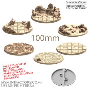 039 BASE 100mm Roman Themed