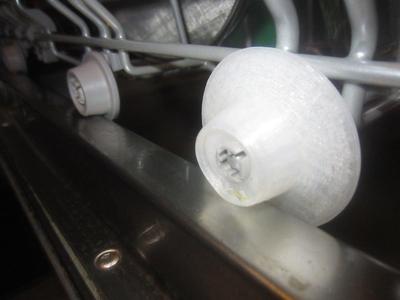 Dishwasher wheel upgrade
