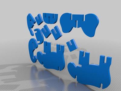 3d elephant puzzle