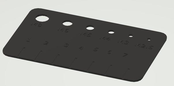 Metric Screw Gauge/Ruler