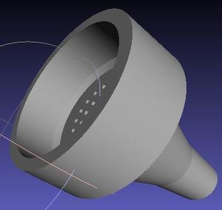 Büchner funnel for vacuum filtration