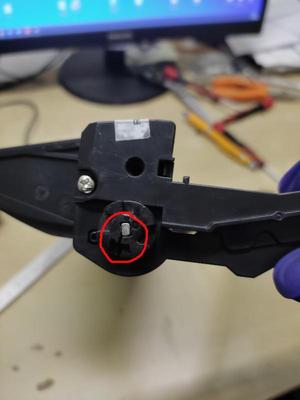 Replacement drive gear for Samsung D116 drum