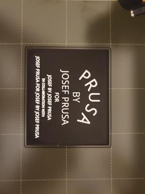 Prusa by Josef Prusa sign for your Prusa by Josef Prusa