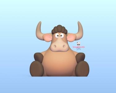 Stylized Bull