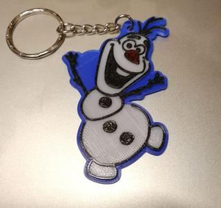 Olaf keychain