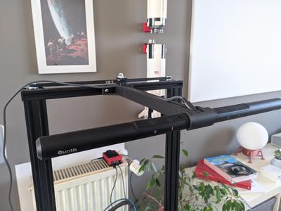 3D printer LED lamp mount for Quntis computer monitor lamp