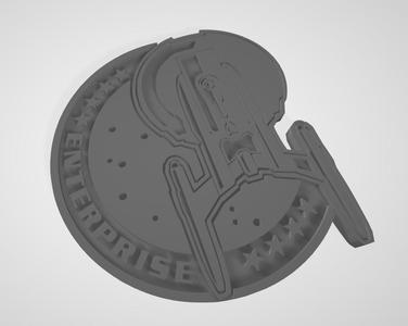 Star Trek Enterprise NX01 Patsch