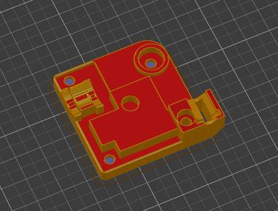 Reinforced Titan extruder cover Remix